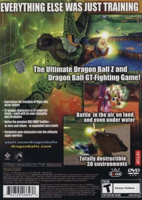 Dragon Ball Z - Budokai Tenkaichi box cover back